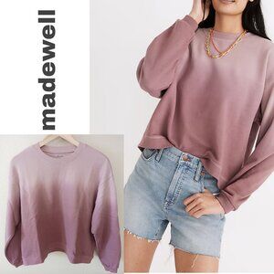 Madewell woman sz XS dip dye sweatshirt long sleeve top